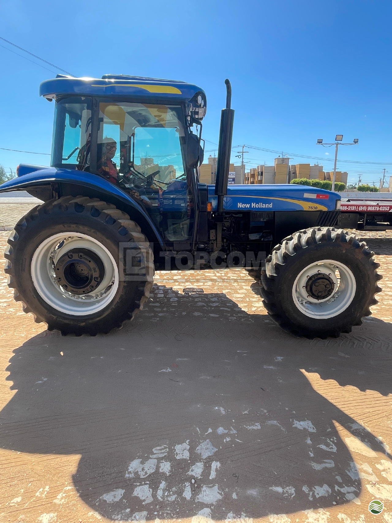 TRATOR NEW HOLLAND NEW 7630 Tração 4x4 Topcom Máquinas - XCMG MOSSORO RIO GRANDE DO NORTE RN